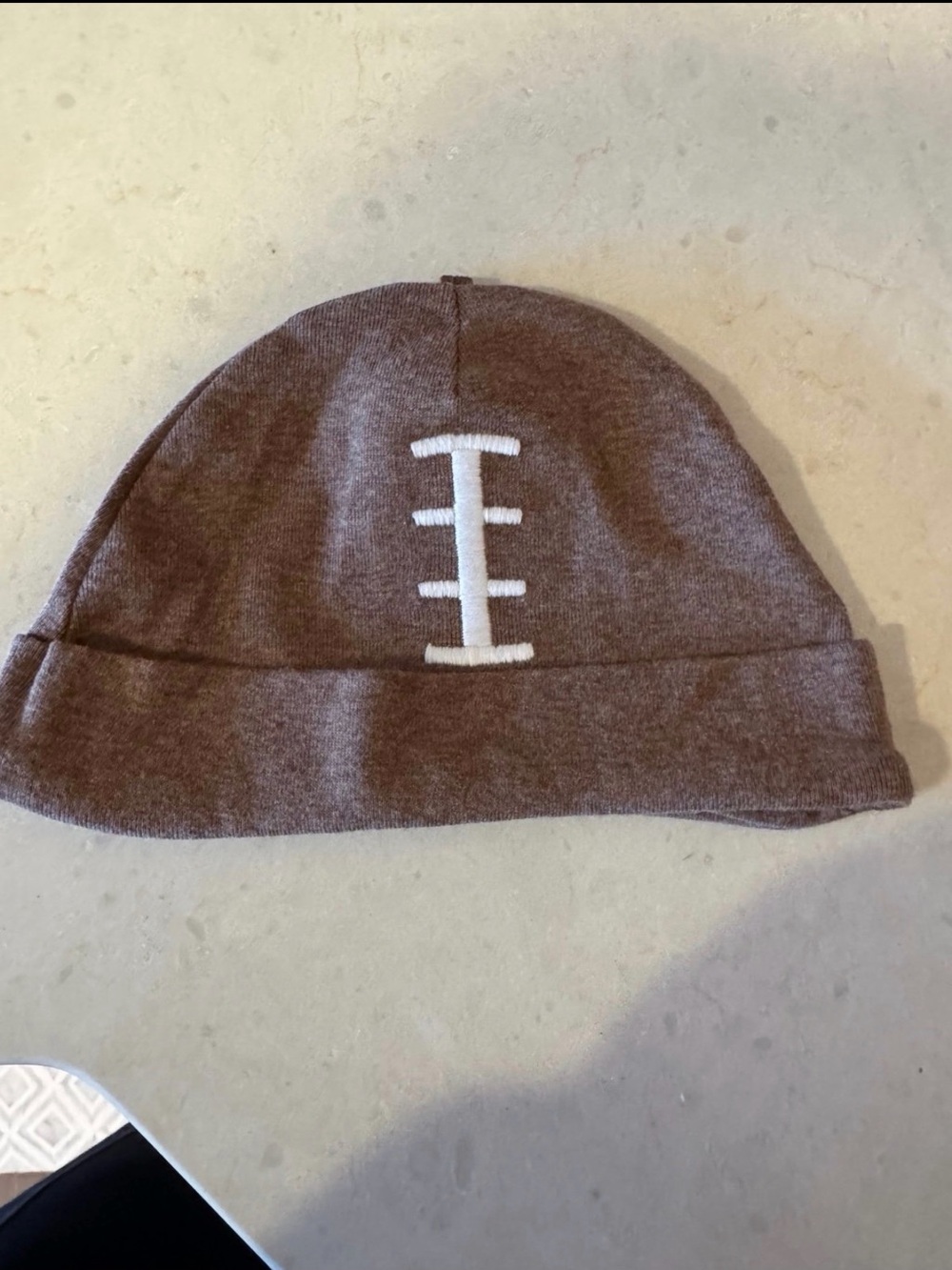 NWOT 9 M Carter’s Brown Football Hat